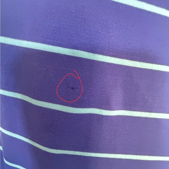 Turtleson Men’s Polo Shirt Bundle Size Small | Navy & Striped | Golf Performance - Picture 7 of 10